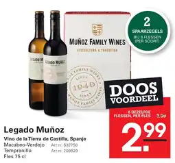 Sligro Legado Muñoz aanbieding