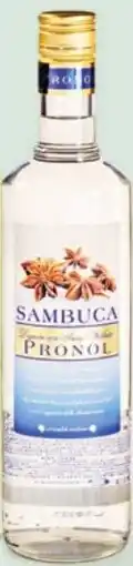Sligro Pronol Sambuca aanbieding