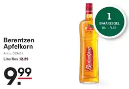 Sligro Berentzen Apfelkorn aanbieding