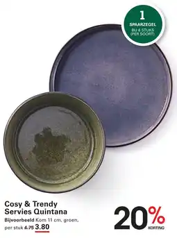 Sligro Cosy & Trendy Servies Quintana aanbieding