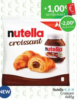 Intermarché Nutella croissant aanbieding