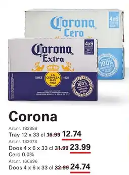 Sligro Corona aanbieding