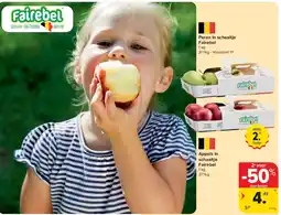 Carrefour Appels in schaaltje Fairebel aanbieding