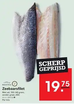 Sligro Zeebaarsfilet aanbieding