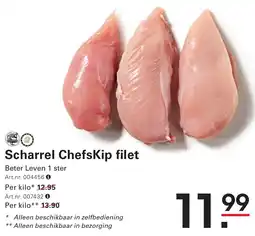 Sligro Scharrel Chefskip filet aanbieding