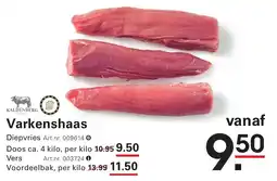 Sligro Varkenshaas aanbieding