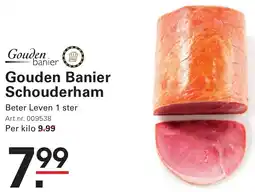 Sligro Gouden Banier Schouderham aanbieding