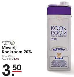Sligro Meyerij Kookroom 20% aanbieding