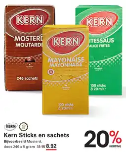 Sligro Kern Sticks en sachets aanbieding