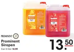 Sligro Prominent Siropen aanbieding
