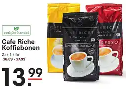 Sligro Cafe Riche Koffiebonen aanbieding