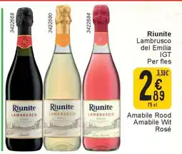 Cora Riunite Lambrusco del Emilia IGT aanbieding