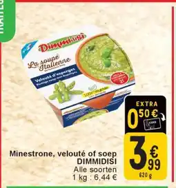 Cora DIMMIDISI Minestrone, velouté of soep aanbieding
