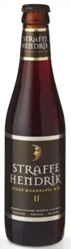 Sligro Straffe Hendrik Quadrupel aanbieding