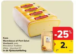 Carrefour Market Maredsous of Port-Salut aanbieding