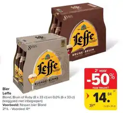 Carrefour Market Leffe Bier aanbieding