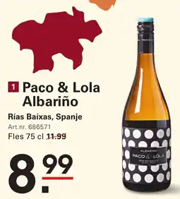 Sligro Paco & Lola Albariño aanbieding