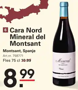 Sligro Cara Nord Mineral del Montsant aanbieding