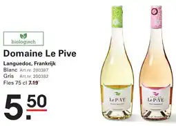Sligro Domaine Le Pive aanbieding