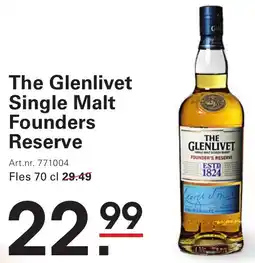 Sligro The Glenlivet Single Malt Founders Reserve aanbieding