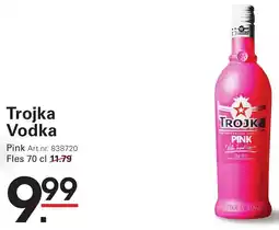 Sligro Trojka Vodka aanbieding