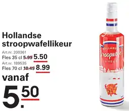 Sligro Hollandse Stroopwafellikeur aanbieding