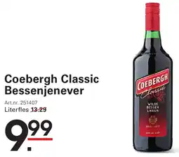Sligro Coebergh Classic Bessenjenever aanbieding