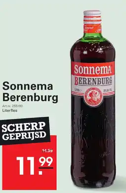 Sligro Sonnema Berenburg aanbieding