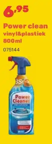 Happyland Power clean vinyl&plastiek 800ml aanbieding
