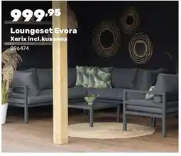 Happyland Loungeset Evora Xerix incl.kussens aanbieding