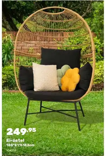 Happyland Ei-zetel 105*81*h152cm aanbieding