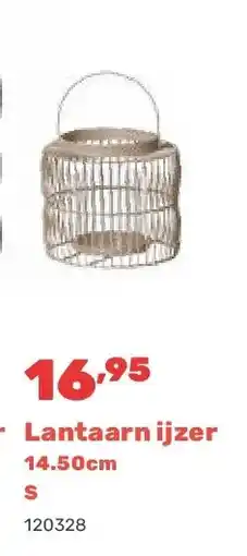 Happyland Lantaarn ijzer 14.50cm S aanbieding