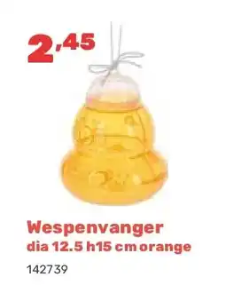 Happyland Wespenvanger dia 12.5 h15 cm orange aanbieding