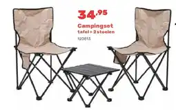 Happyland Campingset tafel + 2 stoelen aanbieding