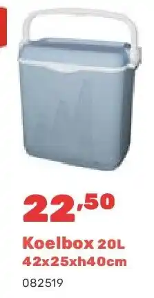 Happyland Koelbox 20L 42x25xh40cm aanbieding