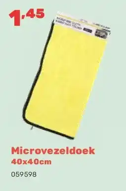 Happyland Microvezeldoek 40x40cm aanbieding