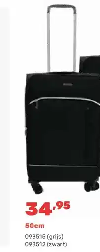 Happyland Alu trolley case 50cm aanbieding