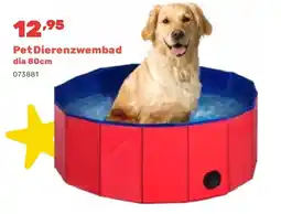 Happyland Pet Dierenzwembad dia 80cm aanbieding