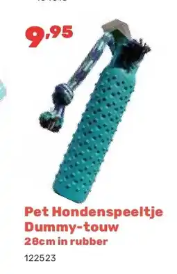 Happyland Pet Hondenspeeltje Dummy-touw 28cm in rubber aanbieding