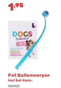 Happyland Pet Ballenwerper incl bal 4ass aanbieding