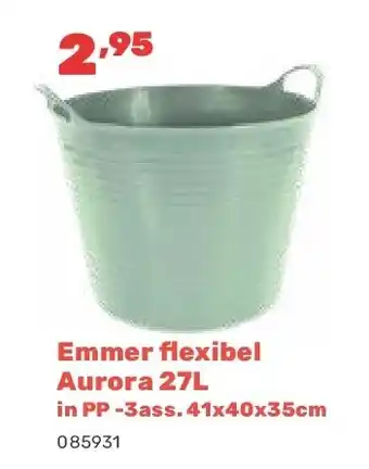 Happyland Emmer flexibel Aurora 27L aanbieding