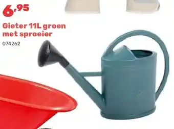 Happyland Gieter 11L groen met sproeier aanbieding