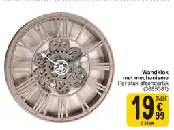 Cora Wandklok met mechanisme aanbieding
