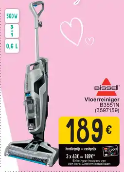 Cora Bissel Vloerreiniger B3551N aanbieding