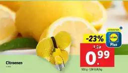 Lidl Citroenen aanbieding
