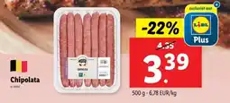Lidl Chipolata aanbieding