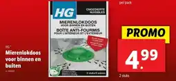 Lidl HG Mierenlokdoos voor binnen en buiten aanbieding