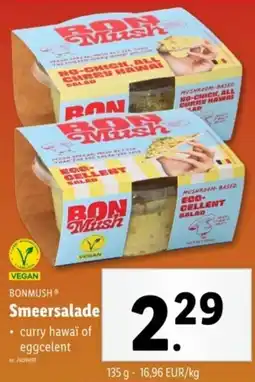 Lidl Bonmush Smeersalade aanbieding