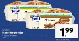 Lidl Alpenfest Bladerdeegkoekjes aanbieding