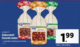 Lidl Alpenfest Gekaramel liseerde noten aanbieding